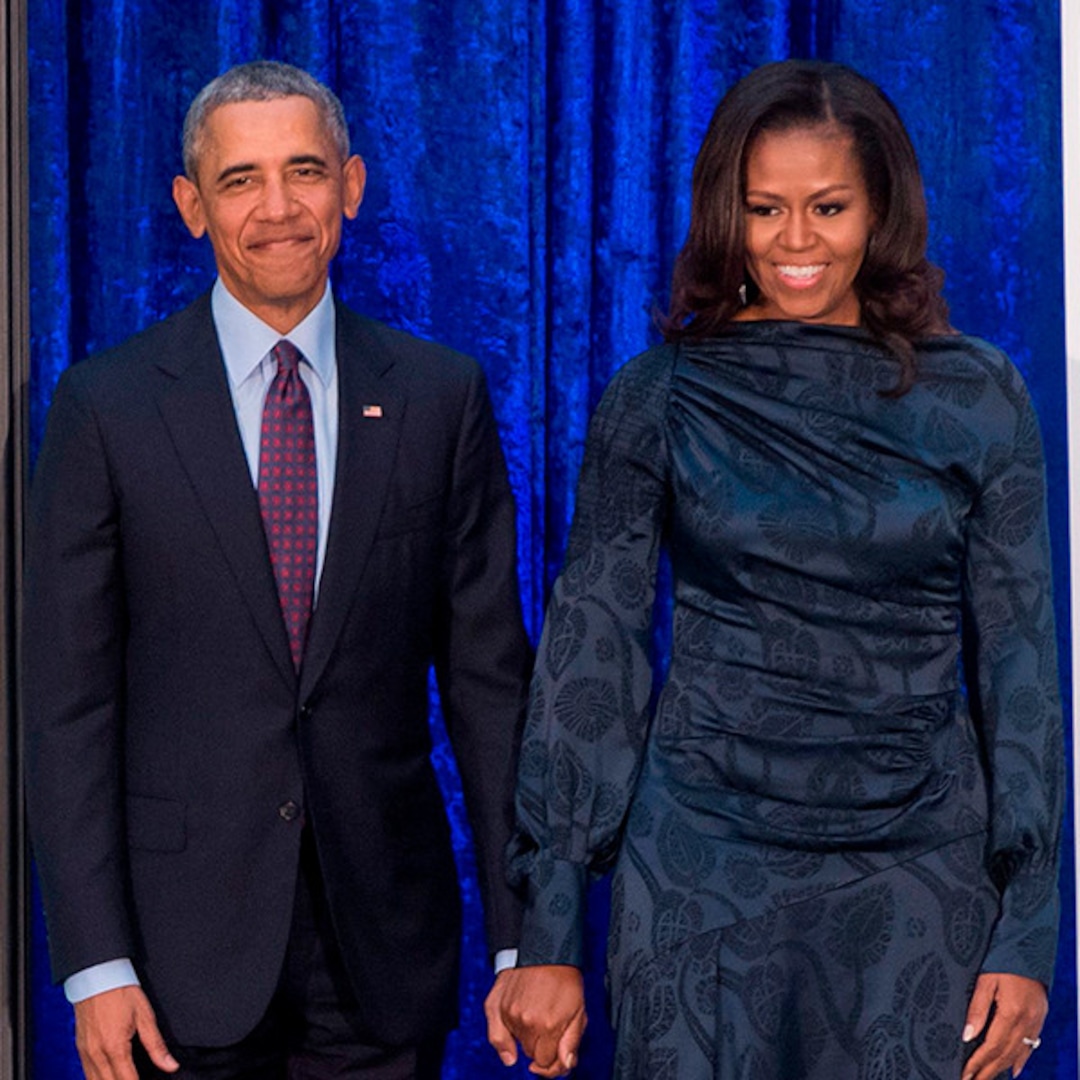 Michelle Obama Reacts to Husband Barack Being Called “Fine”